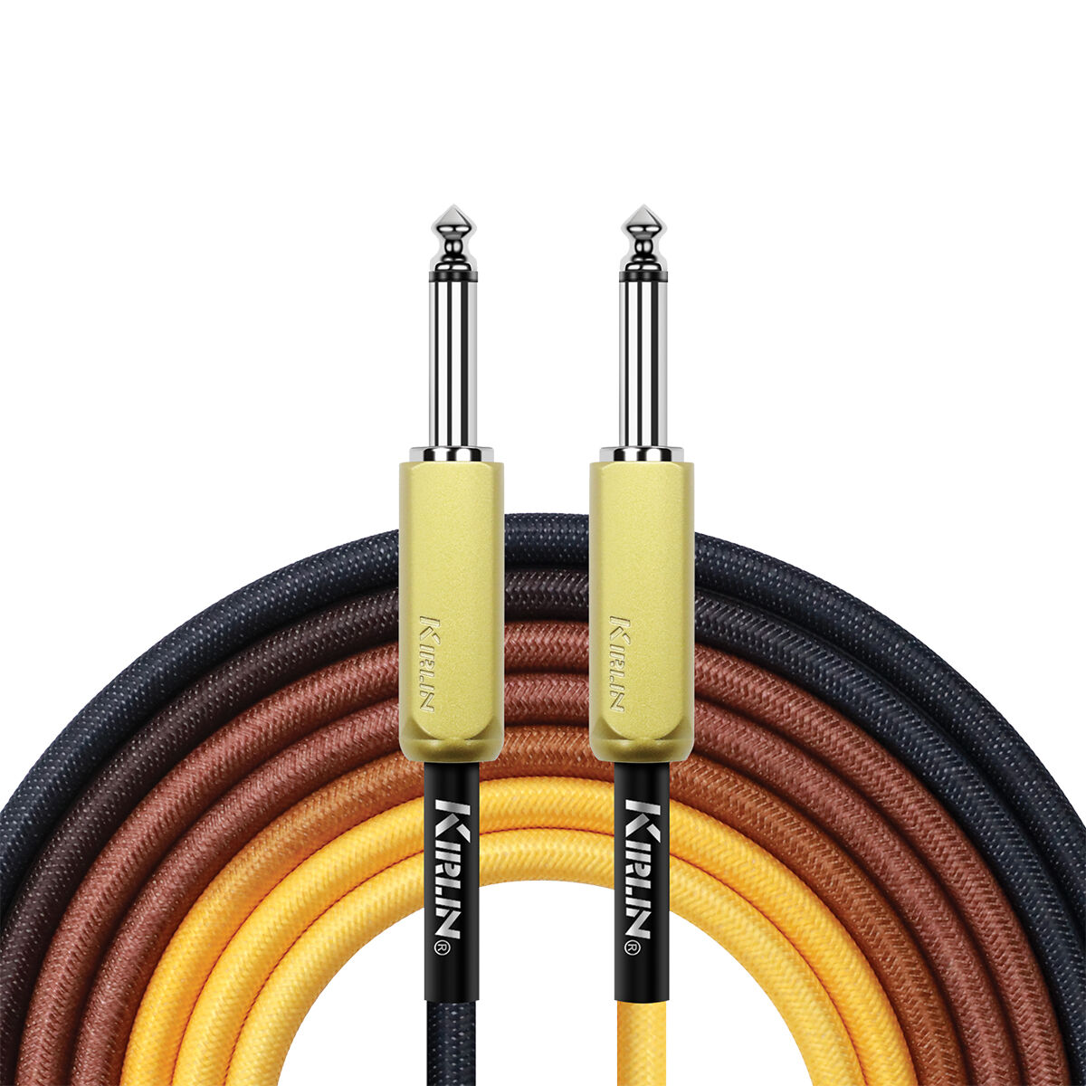 Kirlin IWJ-221G Gradient Guitar Cable ‘Sunburst’ 20ft