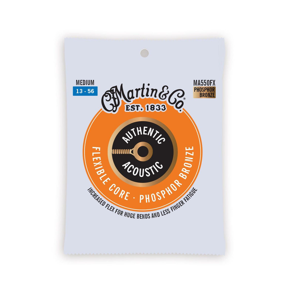 Martin Authentic Flexible Core Phosphor Bronze Acoustic Guitar Strings - Acoustic Centre Music Store, Melbourne Australia