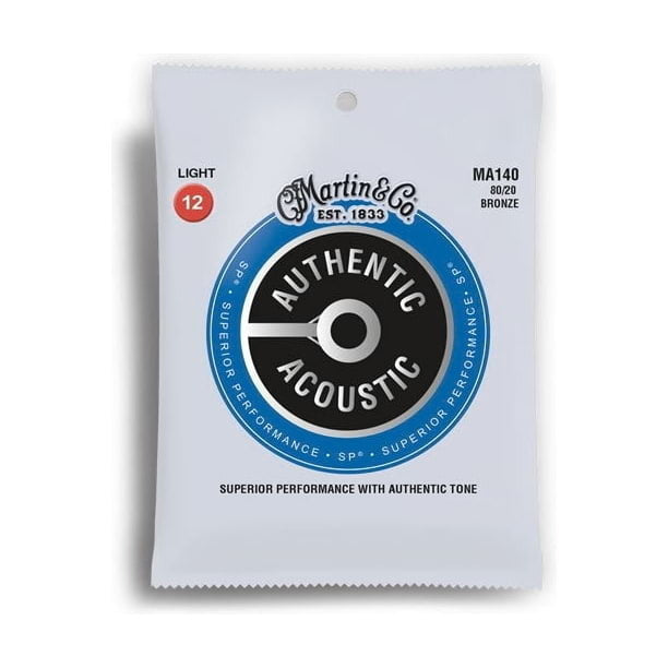 Martin Authentic Acoustic 80/20 Acoustic Guitar Strings - Acoustic Centre Music Store, Melbourne Australia
