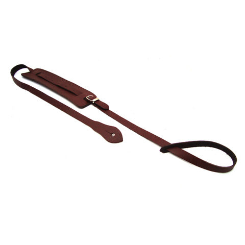 DSL Leather Mandolin Strap - Brown - Acoustic Centre Music Store, Melbourne Australia