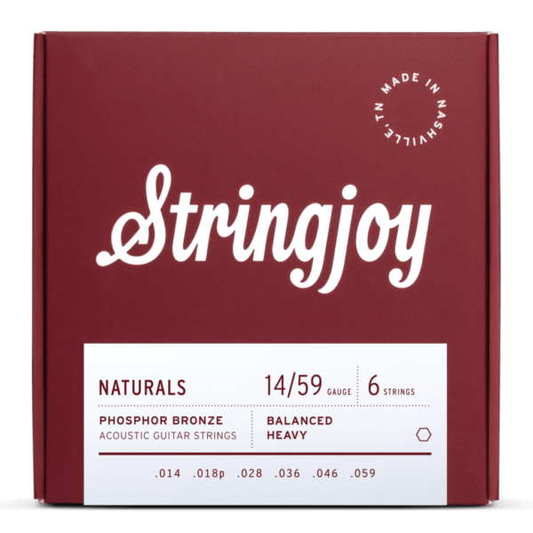 Stringjoy Naturals Phosphor Bronze Acoustic Guitar Strings - Acoustic Centre Music Store, Melbourne Australia