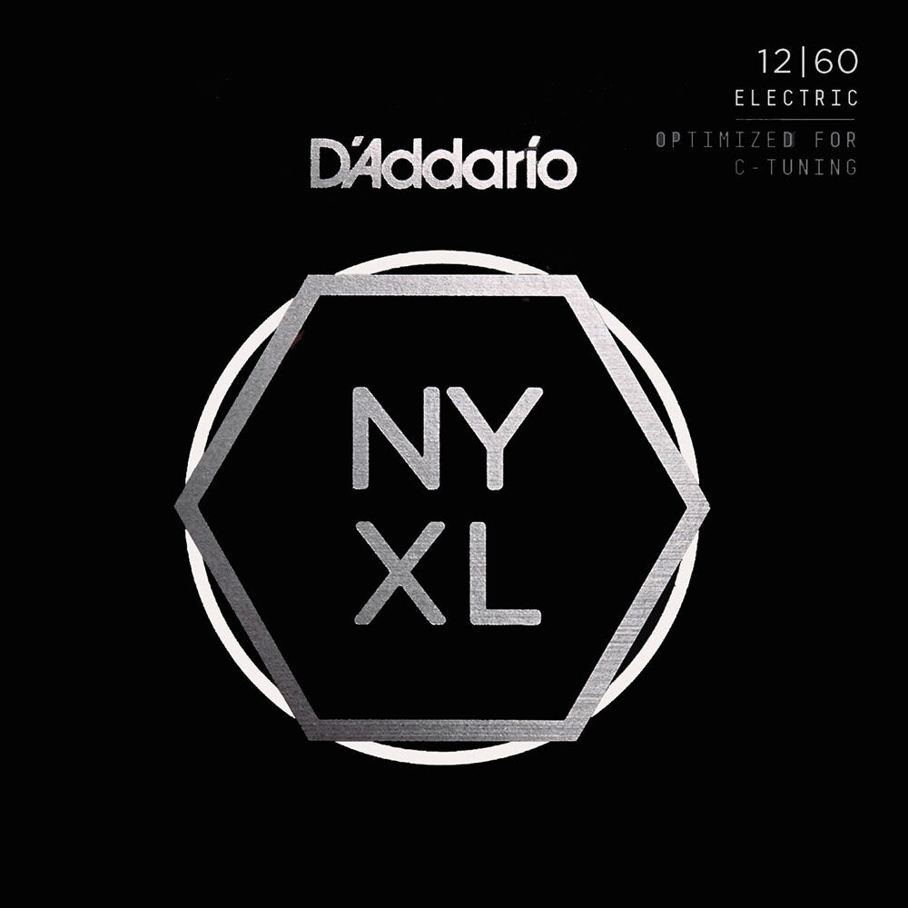 D’Addario NYXL1260 Nickel Wound Electric Guitar Strings – Heavy (12–60)