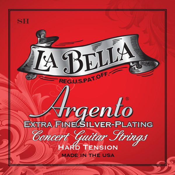 La Bella Argento Extra Fine Silver Plating Classical Guitar Strings - Acoustic Centre Music Store, Melbourne Australia