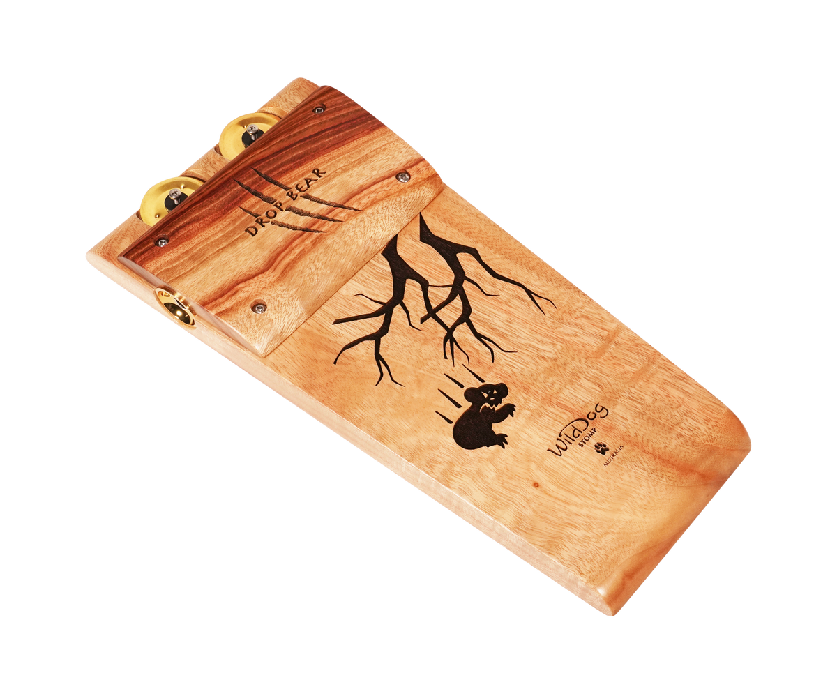 Wild Dog Drop Bear Stomp Box With Jingles