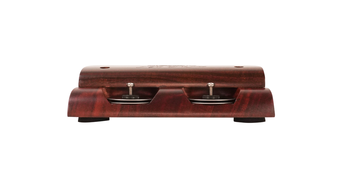 Wild Dog Red Belly Black Stomp Box With Jingles