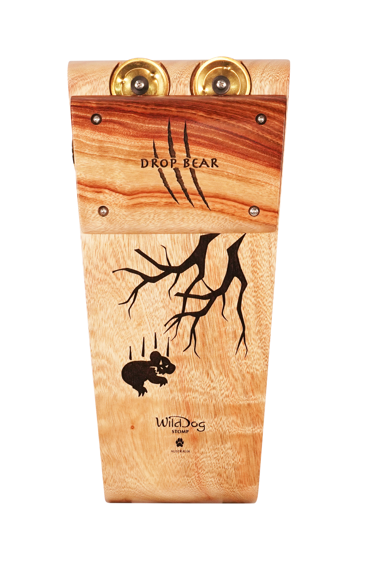 Wild Dog Drop Bear Stomp Box With Jingles