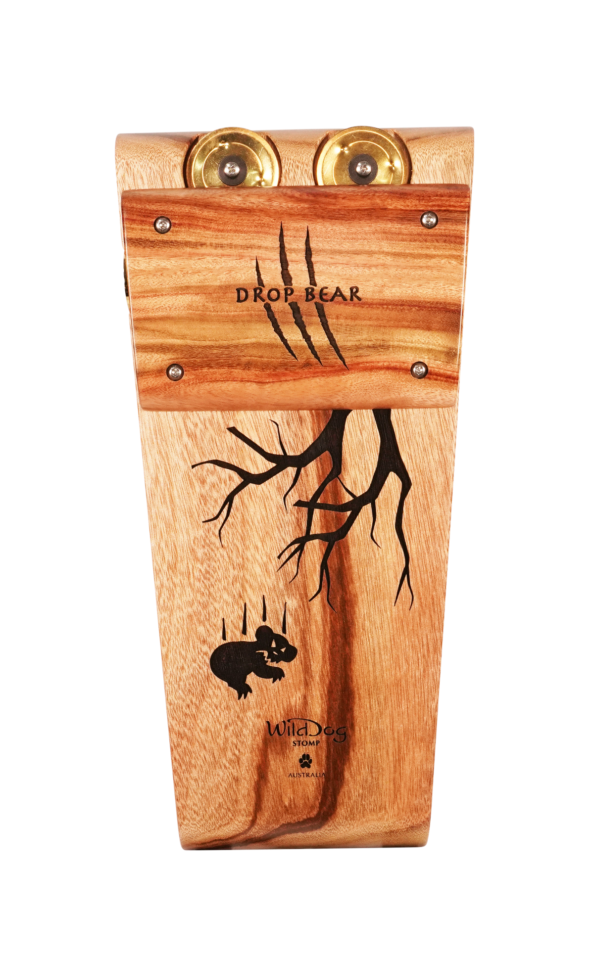 Wild Dog Drop Bear Stomp Box With Jingles
