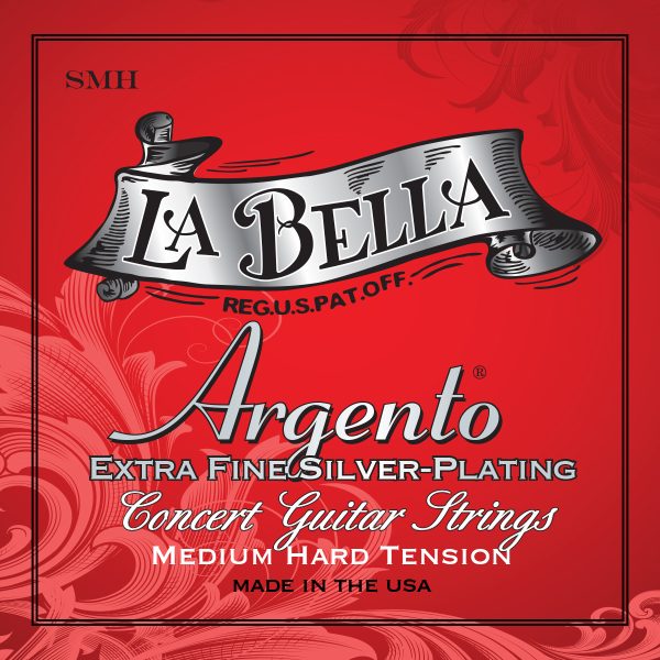 La Bella Argento Extra Fine Silver Plating Classical Guitar Strings - Acoustic Centre Music Store, Melbourne Australia