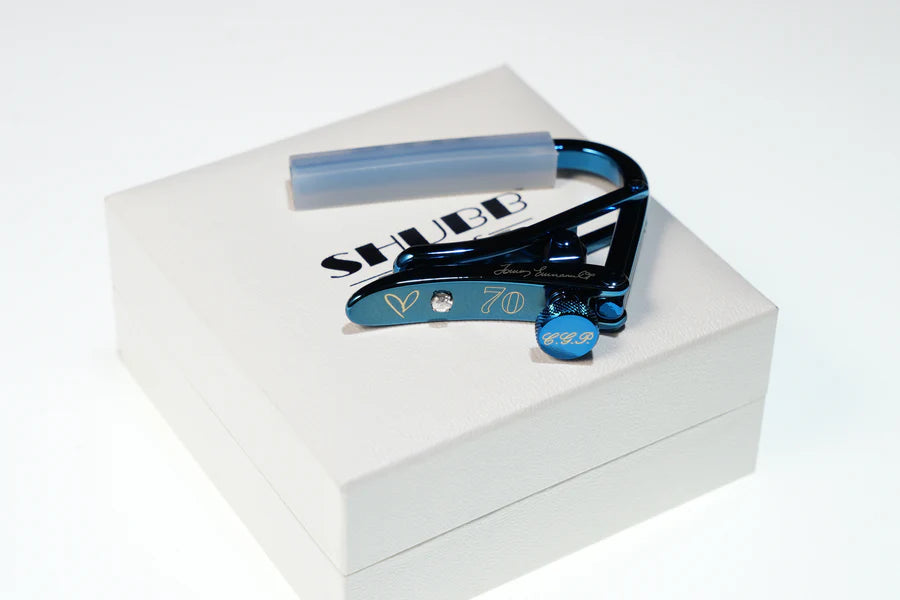 Shubb C1TE Tommy Emmanuel Commemorative Steel-String Capo 'Twilight Blue'