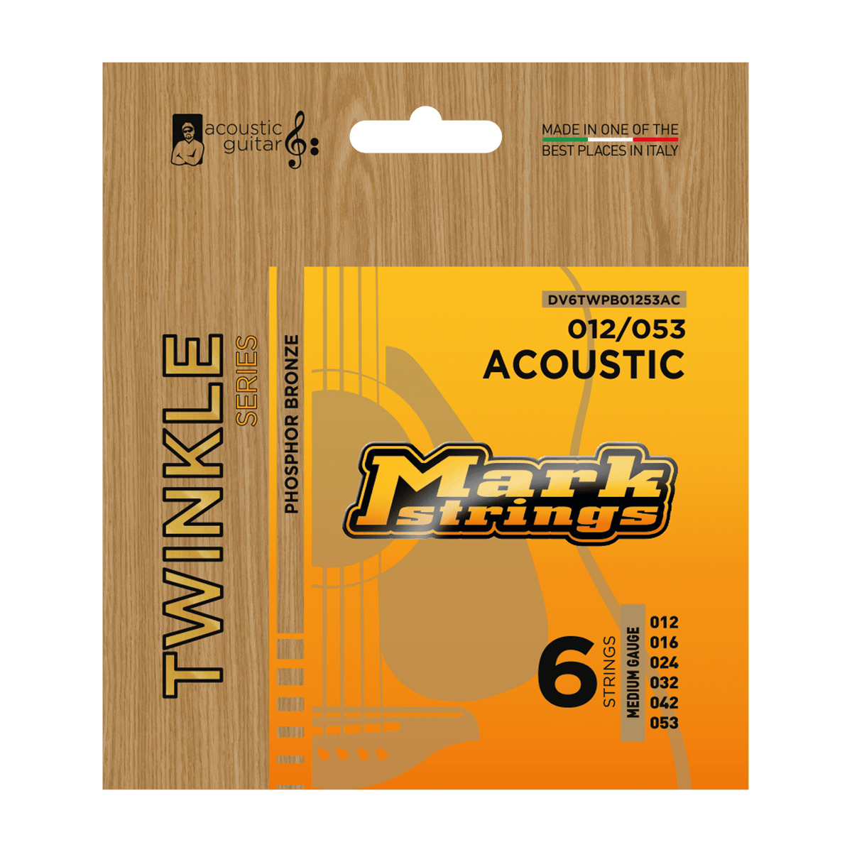 Mark Strings Twinkle Series Phosphor Bronze Acoustic Guitar Strings - Acoustic Centre Music Store, Melbourne Australia