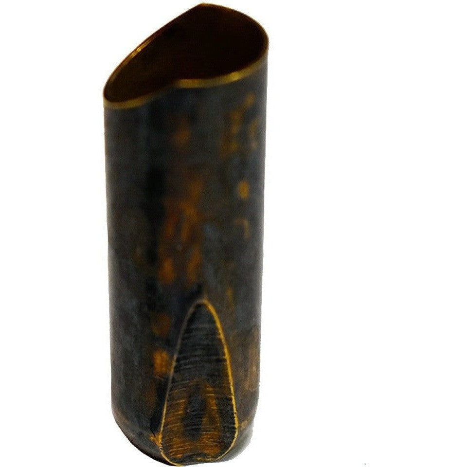 Rock Slide Minnie Marks Signature Extra Small Aged Brass Slide - Acoustic Centre Music Store, Melbourne Australia