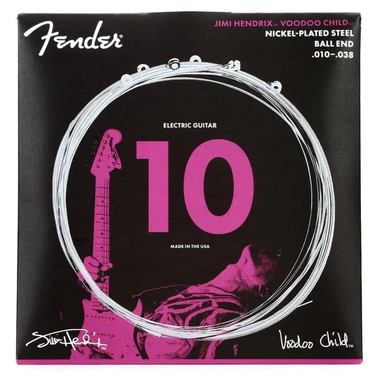 Fender Hendrix Voodoo Child Ball End Nickel Plated Steel Electric Guitar Strings - Acoustic Centre Music Store, Melbourne Australia
