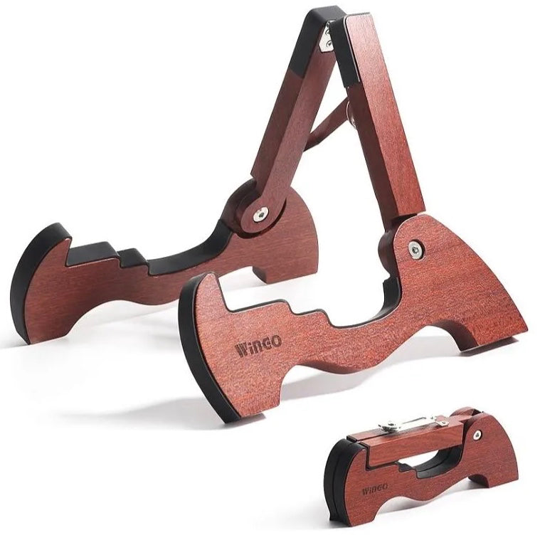 Wingo Wooden Folding Guitar Stand - Acoustic Centre Music Store, Melbourne Australia