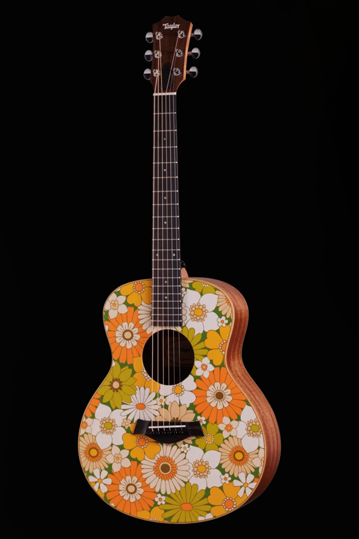 Taylor GS Mini-e Special Edition 'Floral Green' Acoustic Electric Guitar