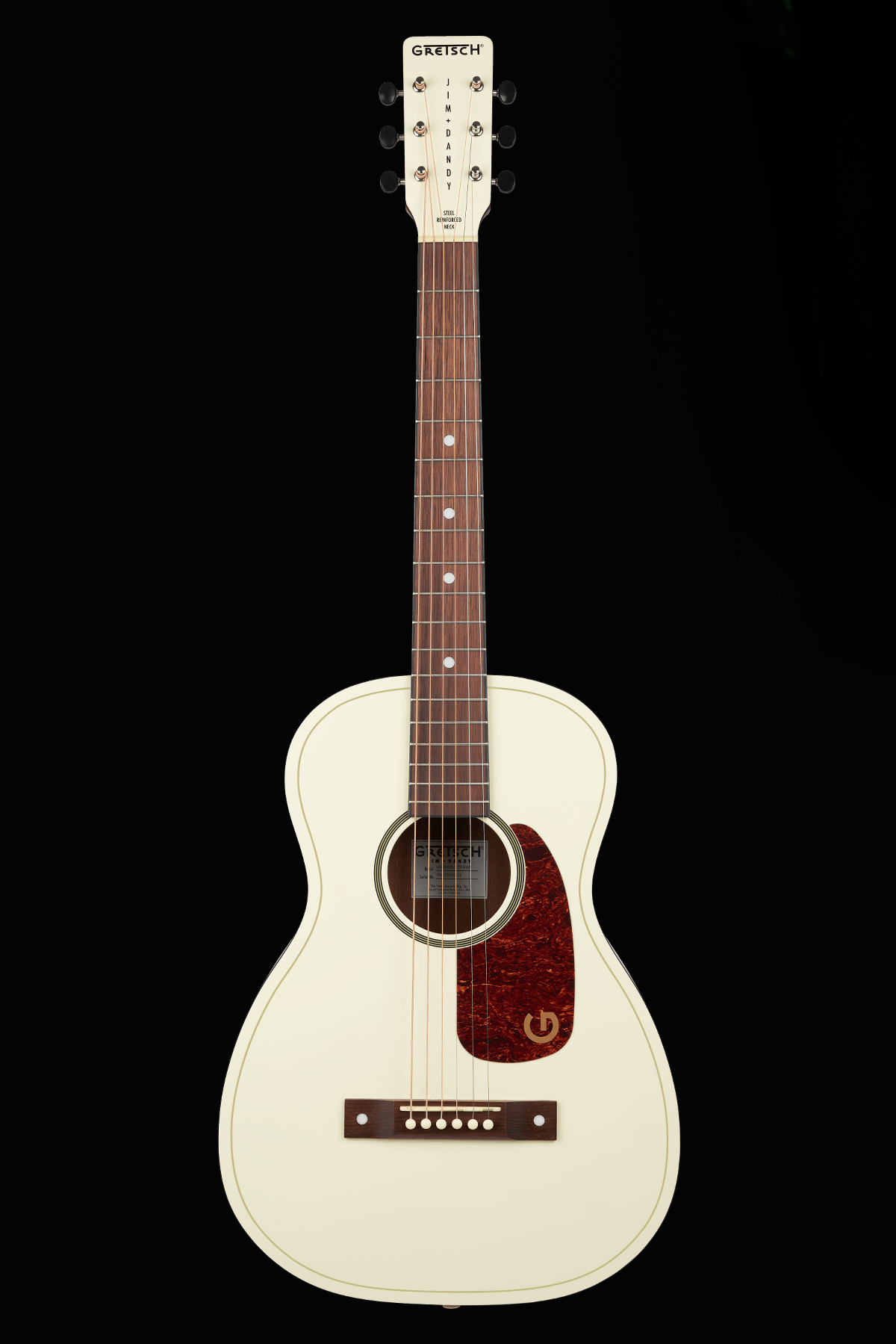 Gretsch Jim Dandy Parlour LTD 'Vintage White' Acoustic Guitar