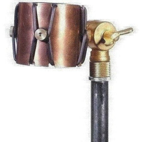 Ear Trumpet Copper Microphone Shock Mount - Acoustic Centre Music Store, Melbourne Australia