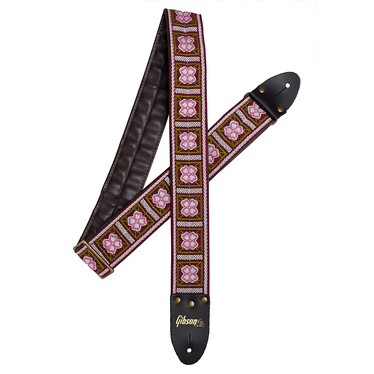 Gibson &#39;The Ember&#39; Guitar Strap - Acoustic Centre Music Store, Melbourne Australia