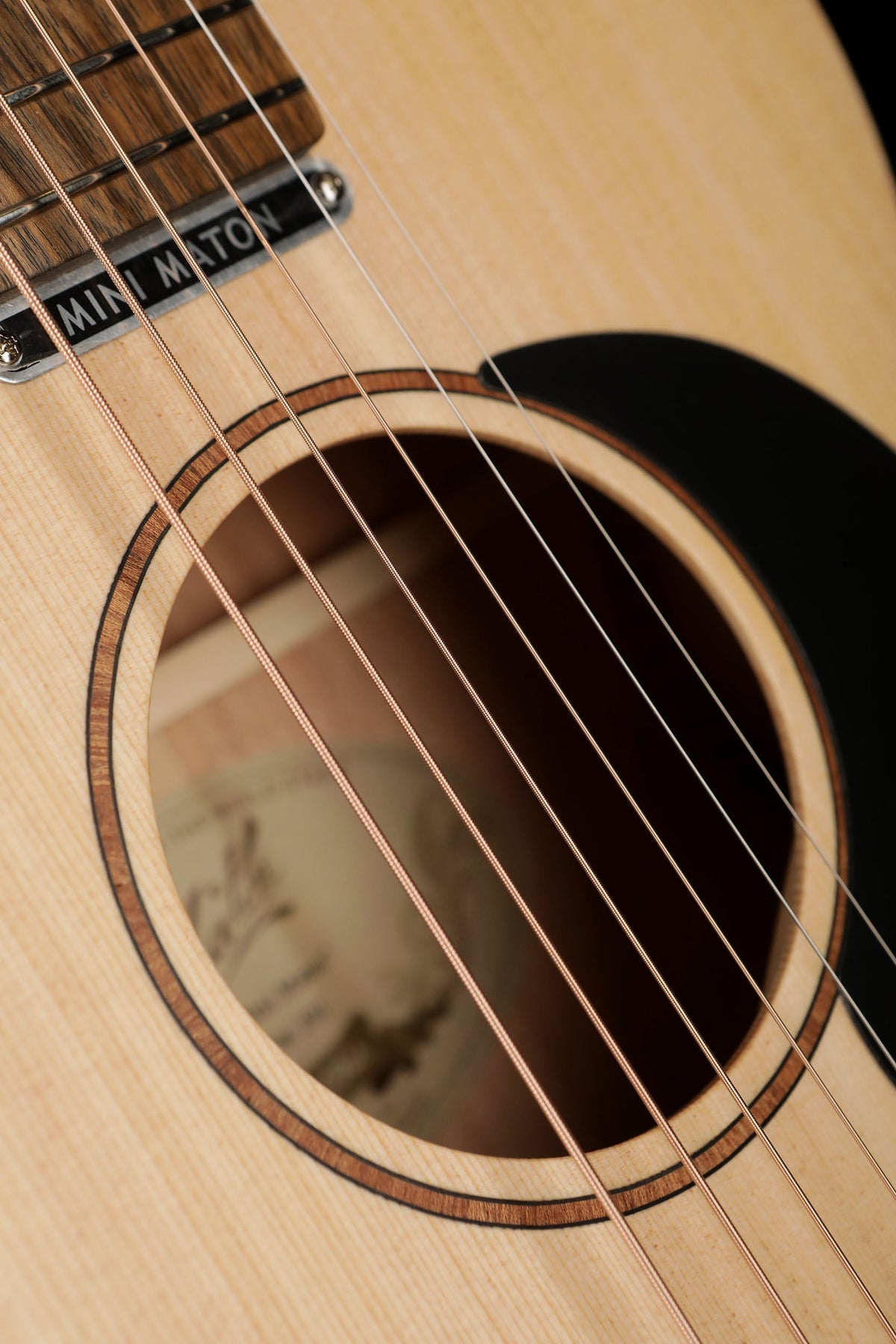 Maton Mini EM-6 Mini Acoustic Electric Guitar - Acoustic Centre Music Store, Melbourne Australia