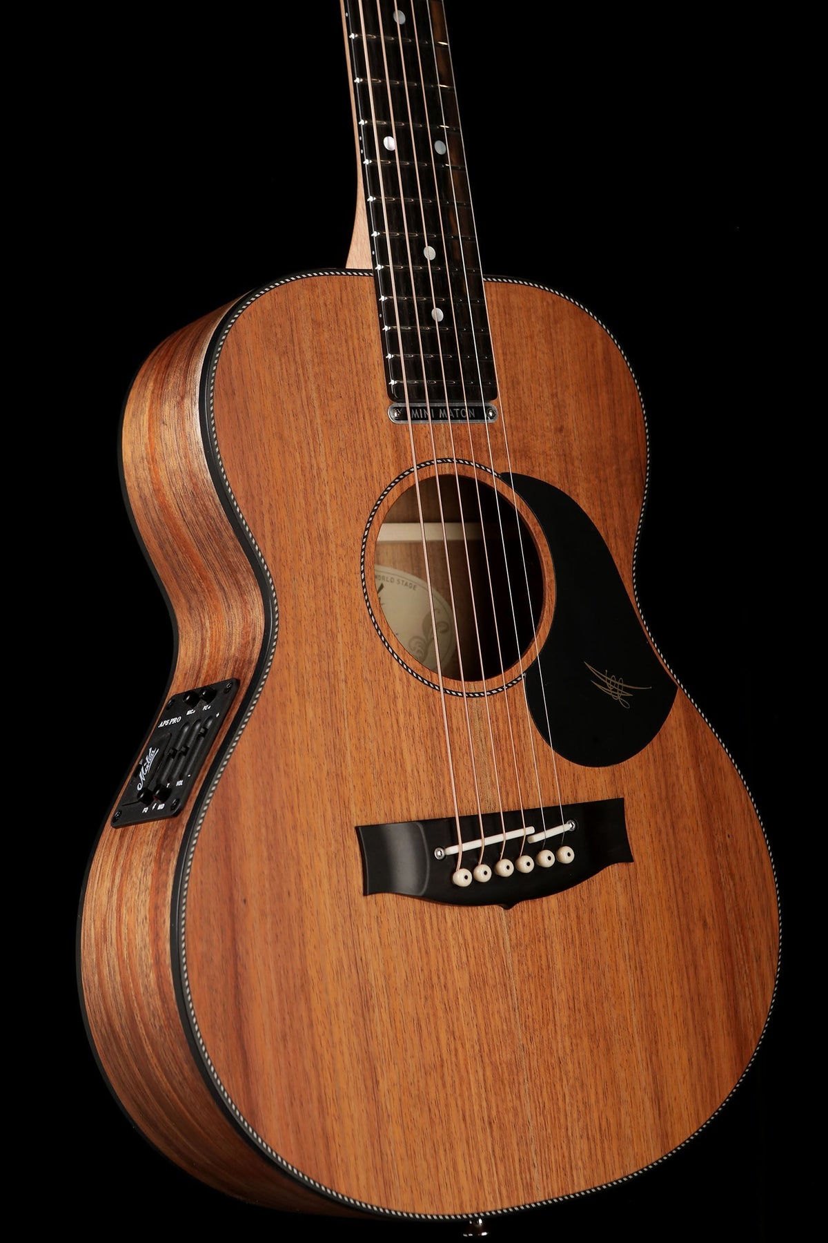 Maton Mini EMBW-6 Blackwood Acoustic Electric Guitar - Acoustic Centre Music Store, Melbourne Australia