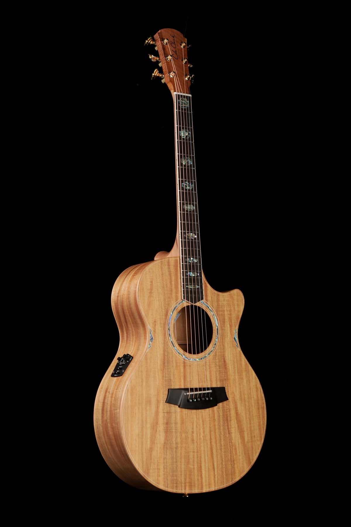 Cole Clark &#39;Angel&#39; AN3EC-BLBL Blackwood / Blackwood Acoustic Electric Guitar - Acoustic Centre Music Store, Melbourne Australia