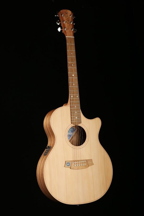 Cole Clark &#39;Angel&#39; AN2EC Bunya / Blackwood Acoustic Electric Guitar - Acoustic Centre Music Store, Melbourne Australia