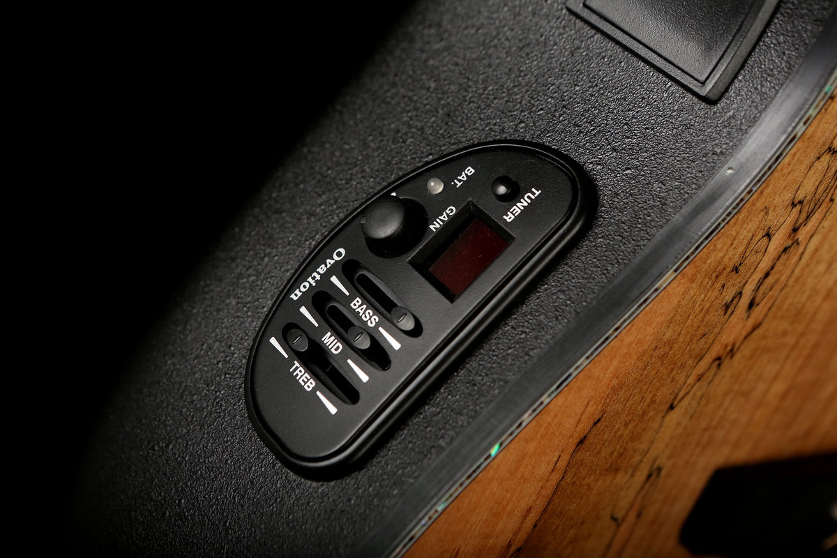 Ovation CE44P Exotic &#39;Spalted Maple&#39; Celebrity Elite Acoustic Guitar - Acoustic Centre Music Store, Melbourne Australia