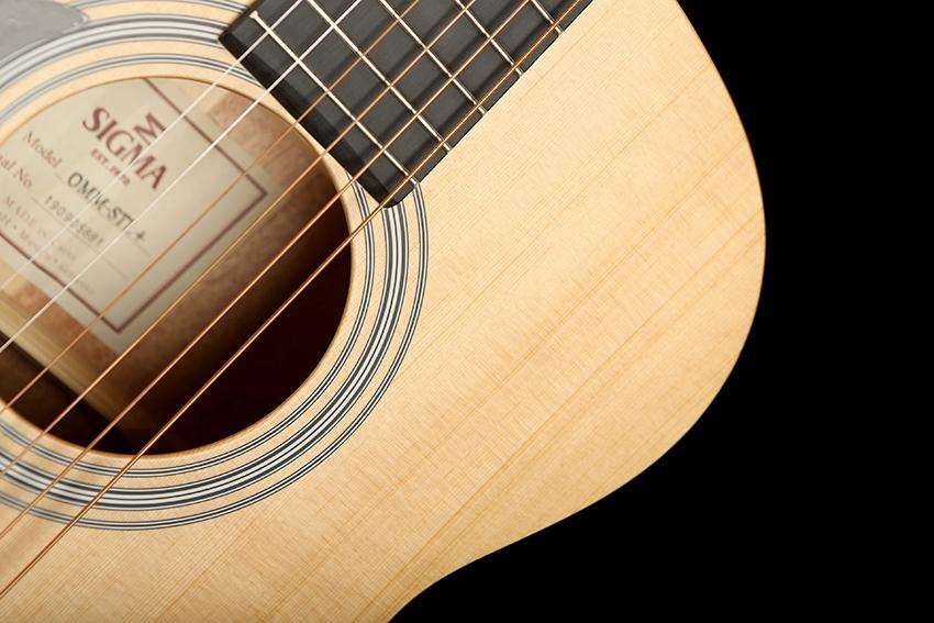 Sigma OMM-STL Left-Handed Small Body Acoustic Guitar - Acoustic Centre Music Store, Melbourne Australia