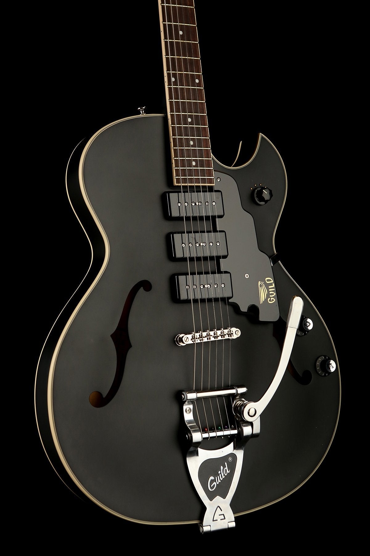 Guild Starfire I Jet90 &#39;Satin Black&#39; Electric Guitar - Acoustic Centre Music Store, Melbourne Australia