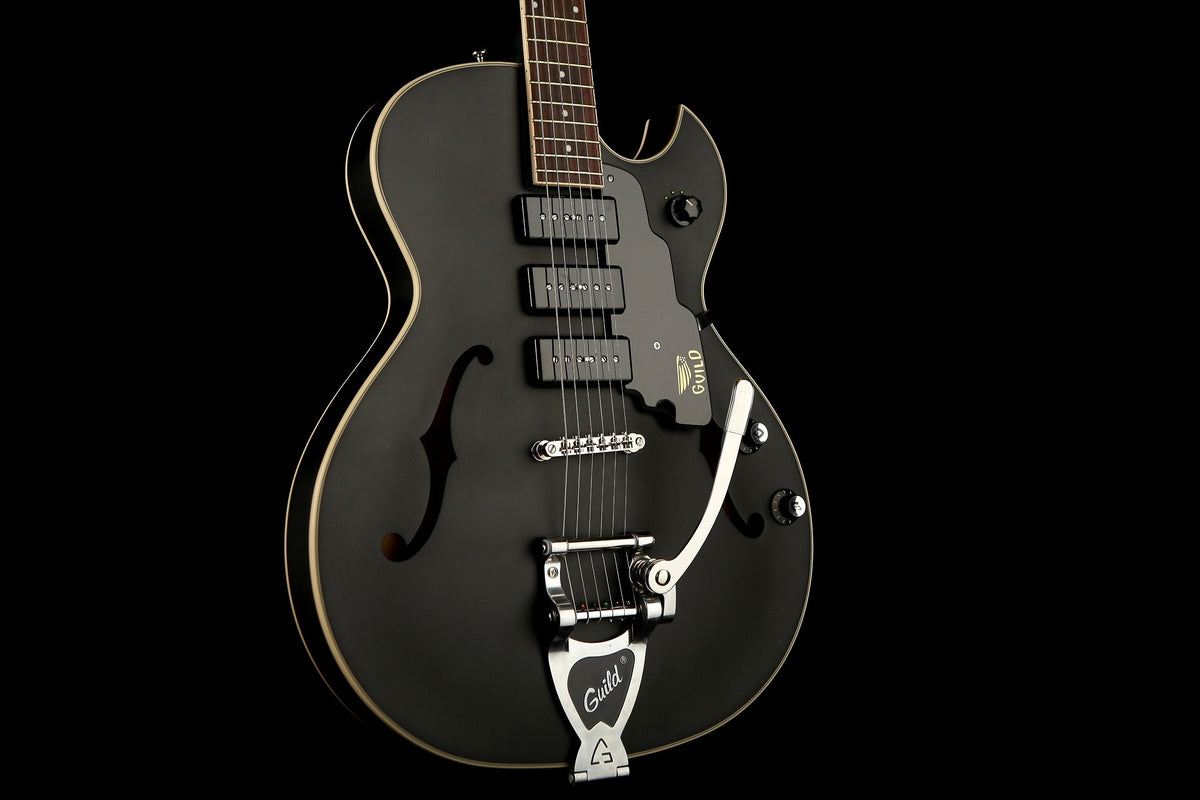 Guild Starfire I Jet90 &#39;Satin Black&#39; Electric Guitar - Acoustic Centre Music Store, Melbourne Australia