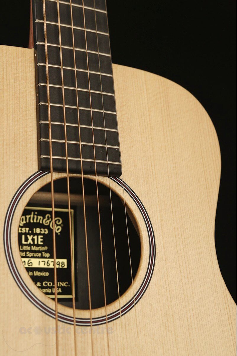 Martin LX1E Little Martin Acoustic Electric Guitar - Acoustic Centre Music Store, Melbourne Australia