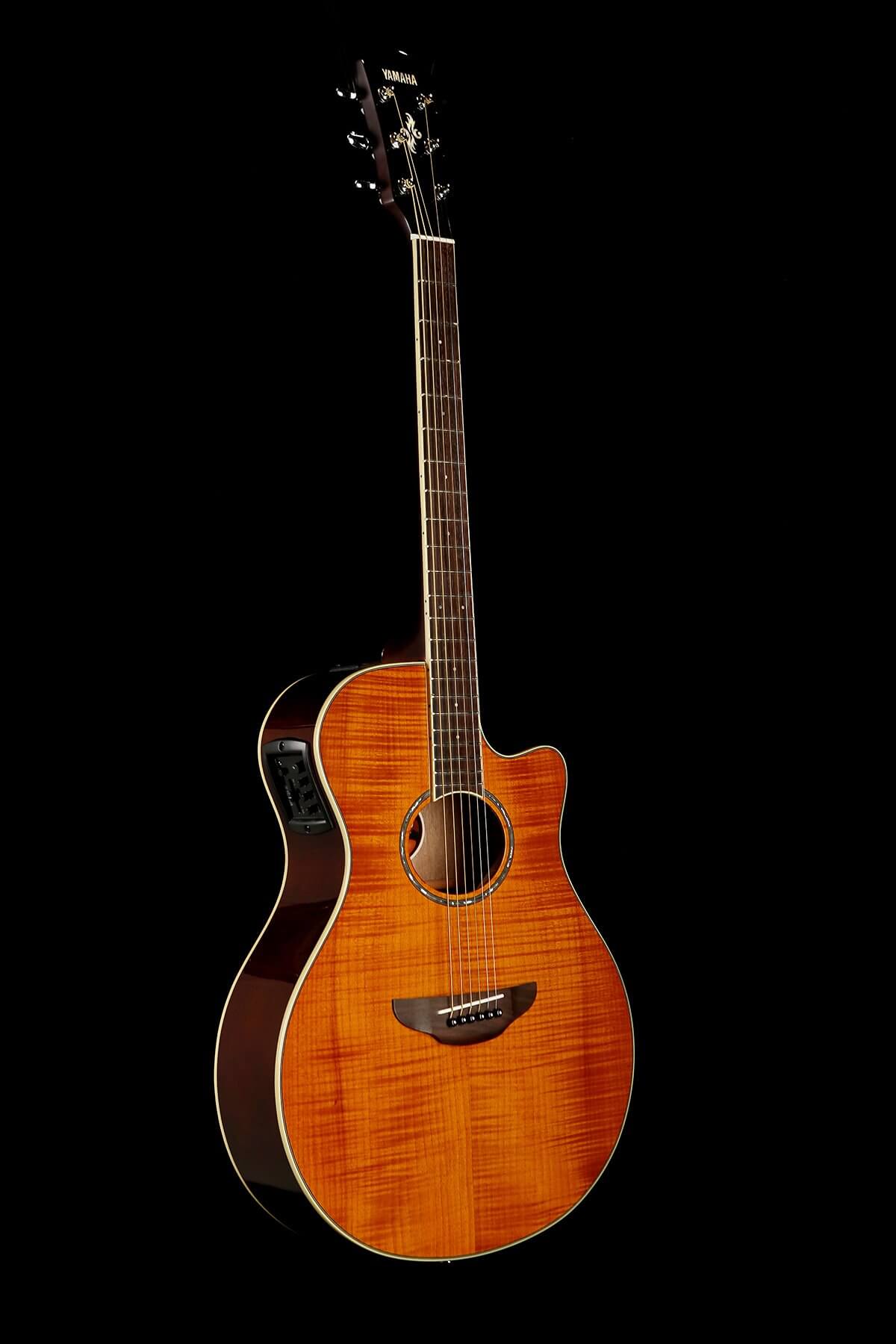 Yamaha APX 600 &#39;Flamed Maple Amber&#39; Acoustic Electric Guitar - Acoustic Centre Music Store, Melbourne Australia