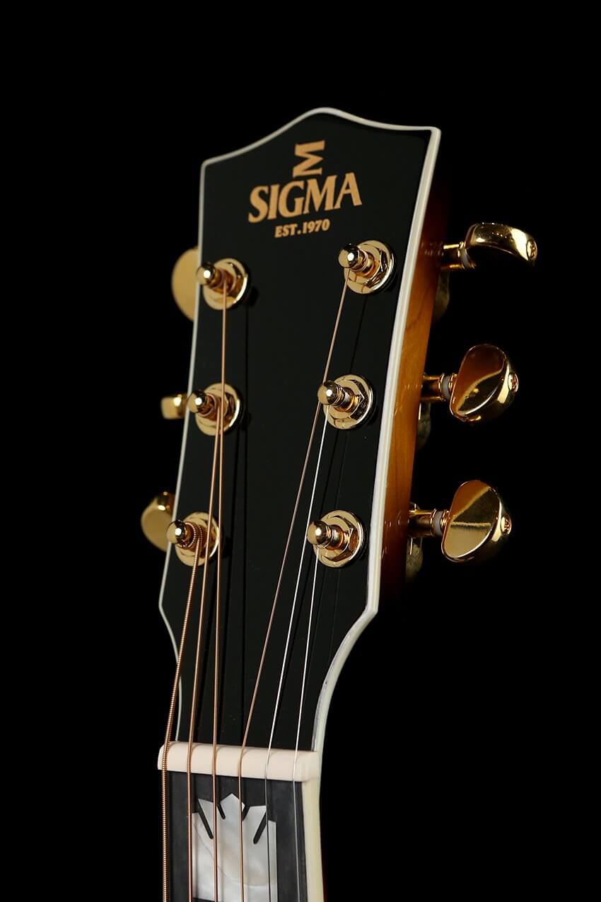 Sigma GJA-SG200 Sunburst Jumbo Acoustic Electric Guitar - Acoustic Centre Music Store, Melbourne Australia