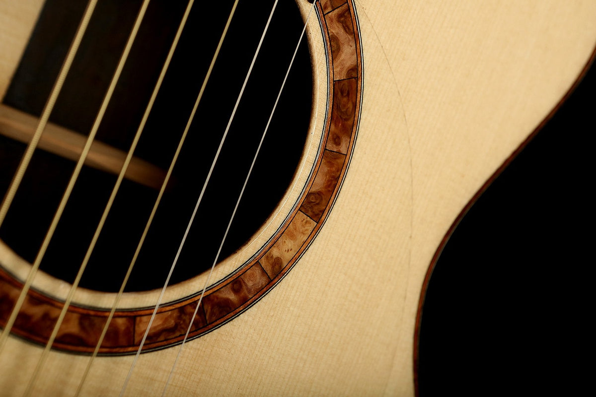 David Worthy 'Talisman' Carpathian Spruce / Ebony Acoustic Guitar - Acoustic Centre Music Store, Melbourne Australia