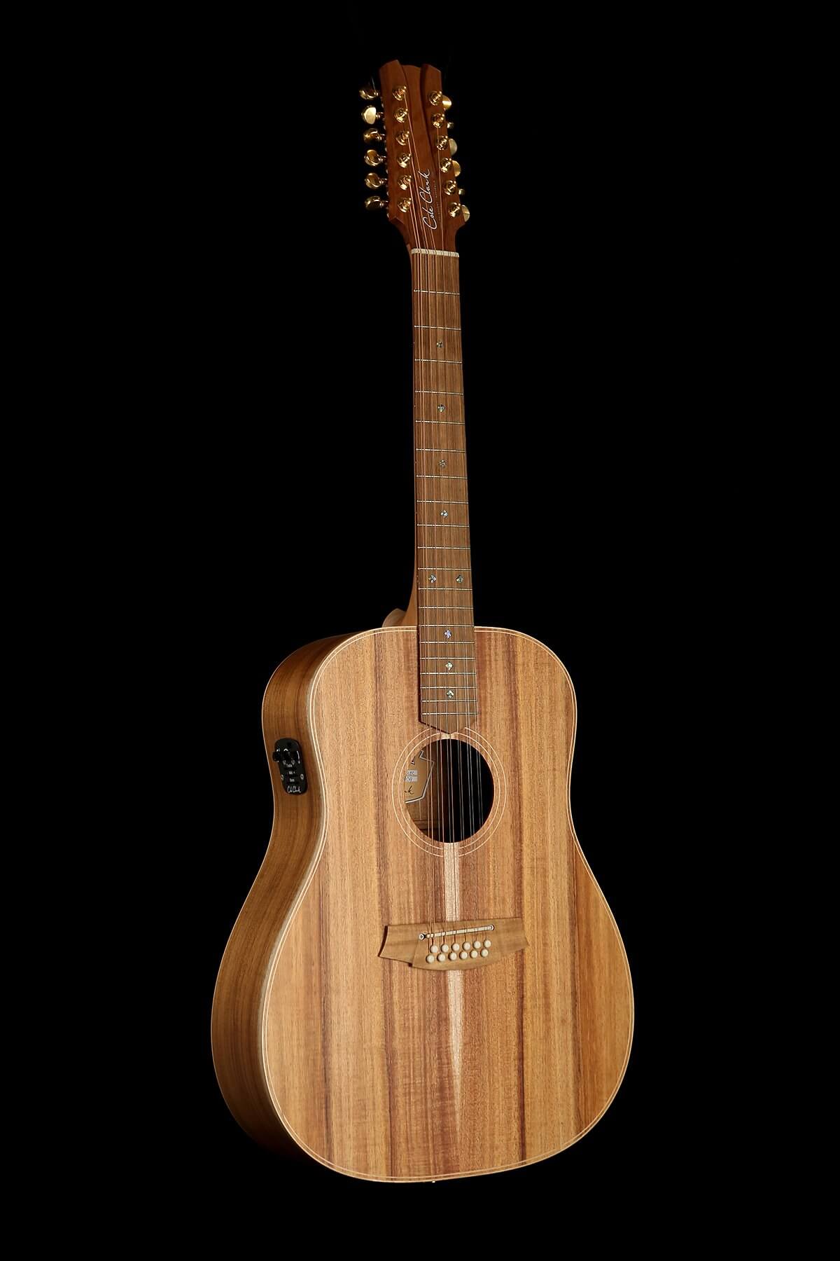 Cole Clark &#39;Fat Lady&#39; FL2E-12 Blackwood / Blackwood 12-String Acoustic Electric Guitar - Acoustic Centre Music Store, Melbourne Australia
