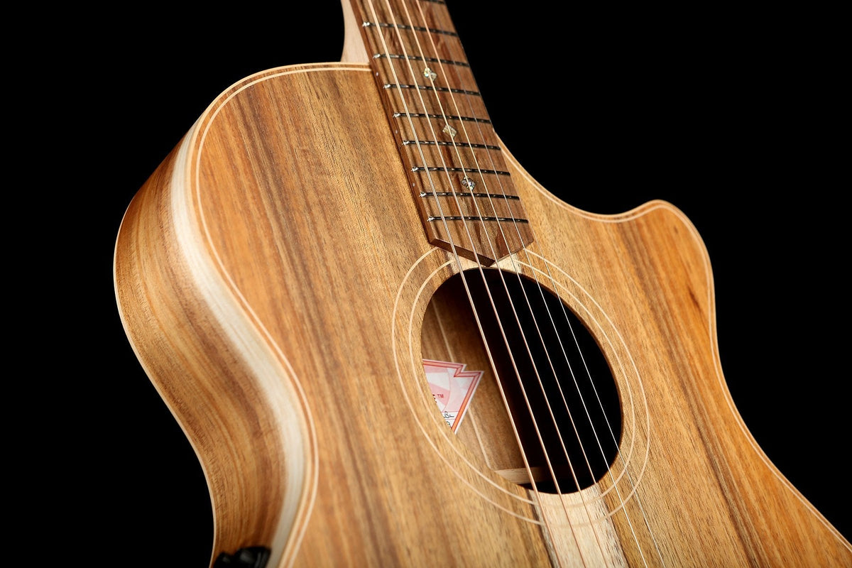 Cole Clark TL2EC-BLBL Thinline Blackwood / Blackwood Acoustic Electric Guitar - Acoustic Centre Music Store, Melbourne Australia