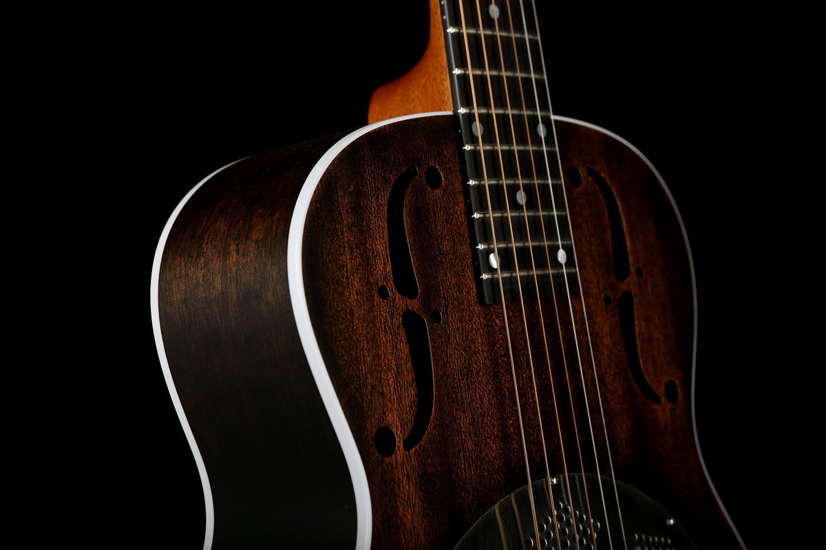 National Reso-Phonic M-14T &#39;ThunderBox&#39; Resonator Guitar - Acoustic Centre Music Store, Melbourne Australia