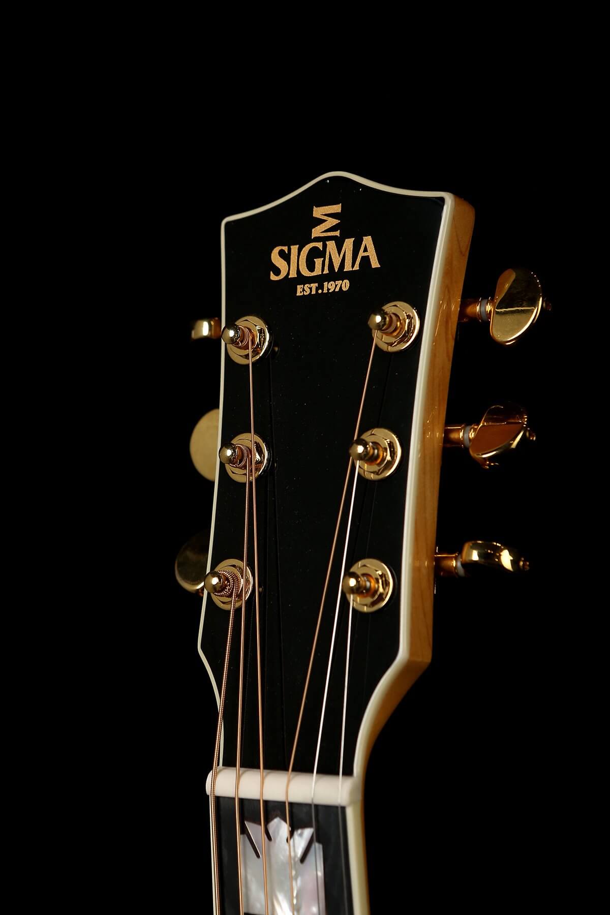 Sigma GJA-SG200 &#39;Antique Natural&#39; Jumbo Acoustic Electric Guitar - Acoustic Centre Music Store, Melbourne Australia