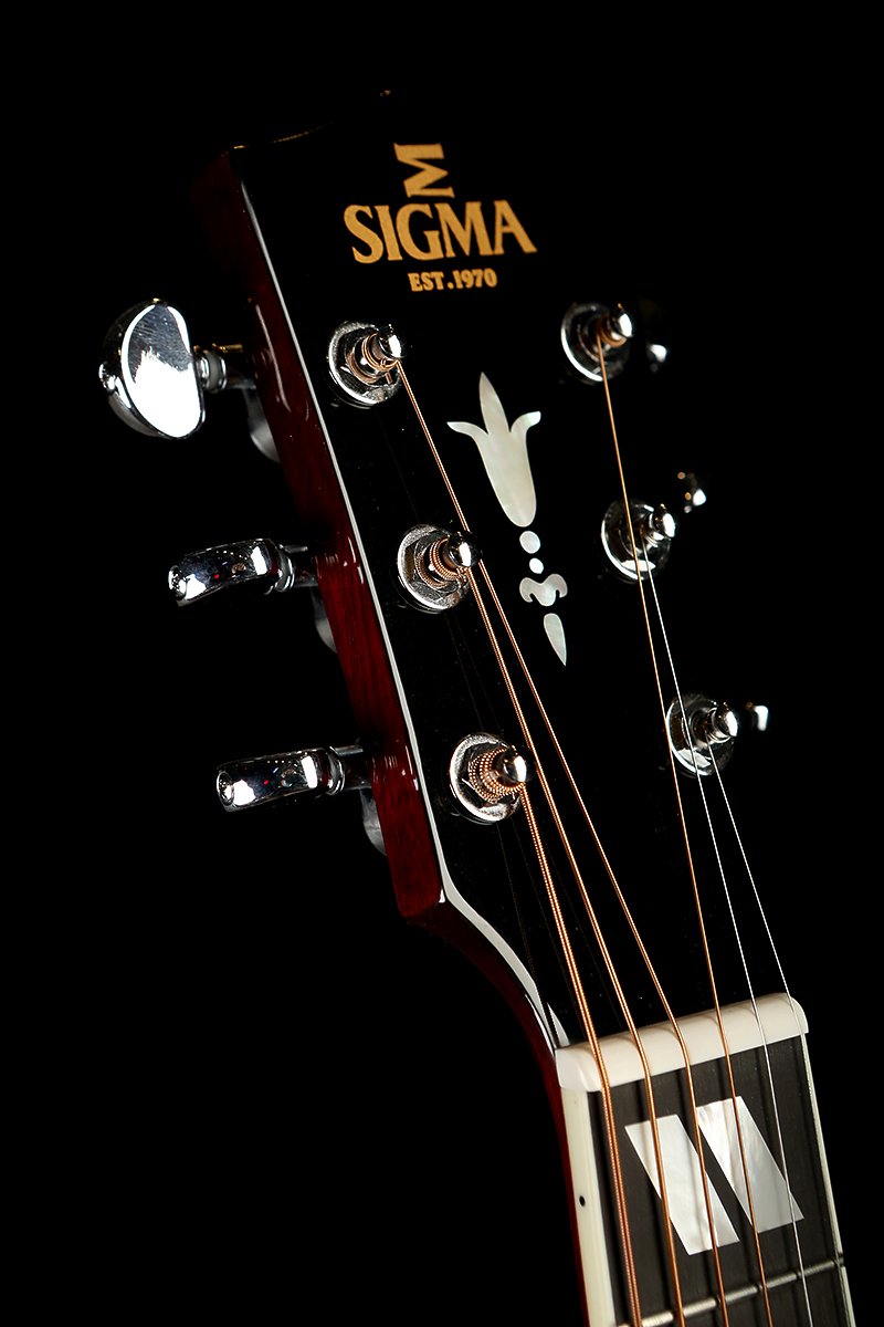Sigma SDM-SG5 All Solid Acoustic Electric Guitar - Acoustic Centre Music Store, Melbourne Australia