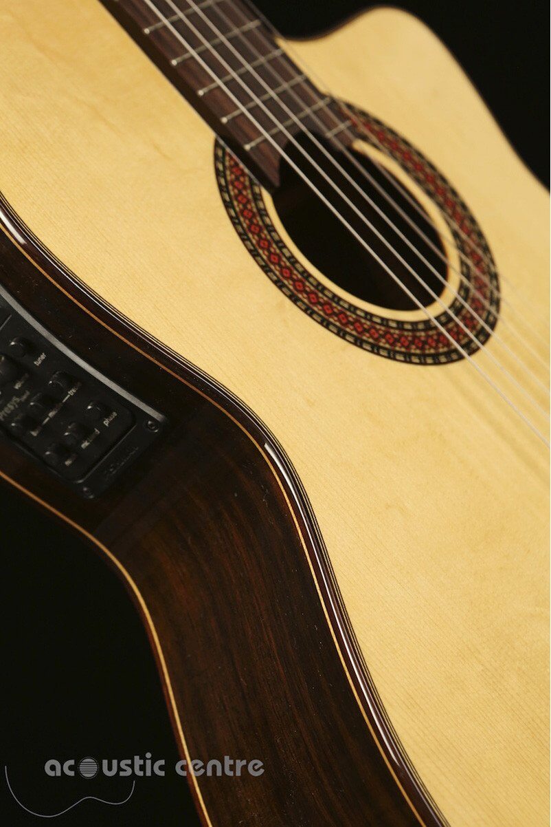 Katoh MCG80SAE Spruce Classical Electric Guitar - Acoustic Centre Music Store, Melbourne Australia