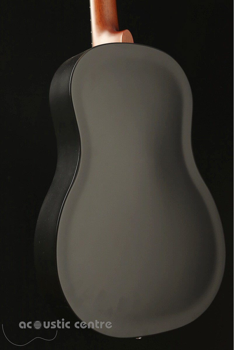 National Reso-Phonic NRP Tricone Steel Black Resonator Acoustic Guitar - Acoustic Centre Music Store, Melbourne Australia