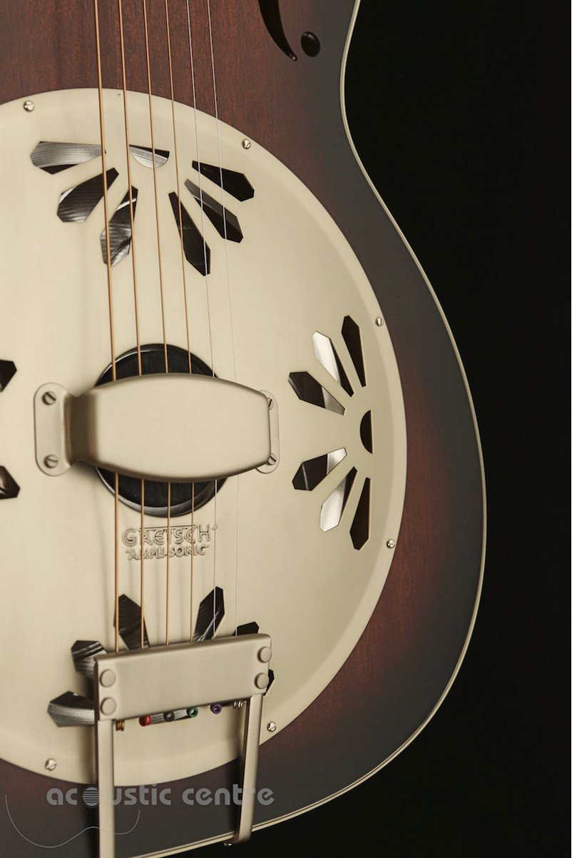 Gretsch G9241 Alligator Biscuit Electric Acoustic Resonator Guitar - Acoustic Centre Music Store, Melbourne Australia