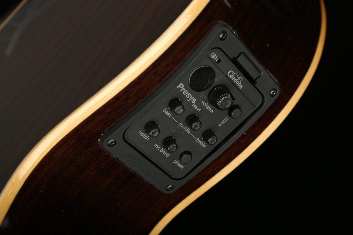 Cordoba GK Negra Classical Electric Guitar - Acoustic Centre Music Store, Melbourne Australia