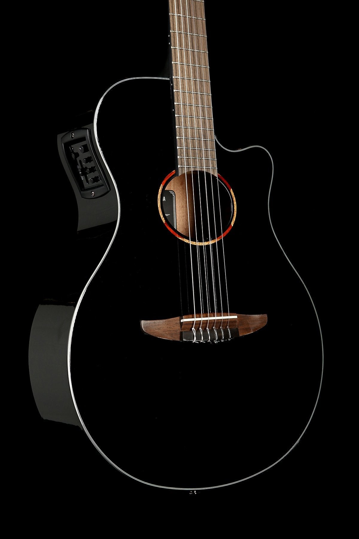 Yamaha NTX1 Black Acoustic Electric Guitar - Acoustic Centre Music Store, Melbourne Australia