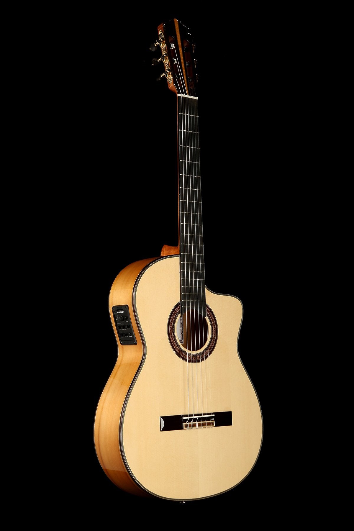 Katoh KSF-EQ Classical Flamenco Electric Guitar - Acoustic Centre Music Store, Melbourne Australia