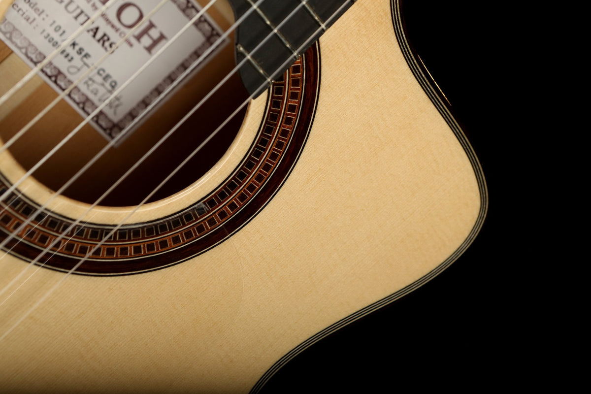 Katoh KSF-EQ Classical Flamenco Electric Guitar - Acoustic Centre Music Store, Melbourne Australia