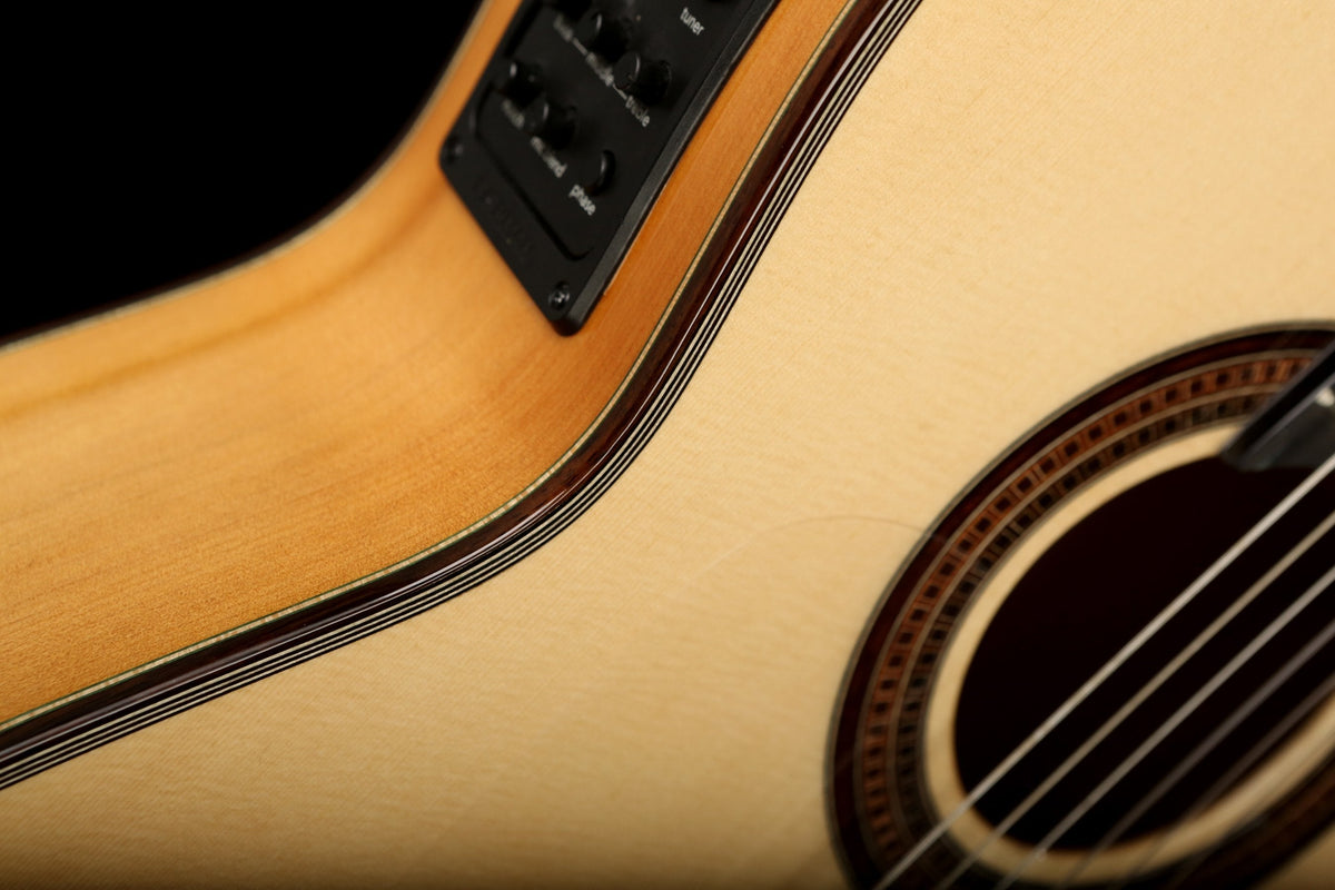 Katoh KSF-EQ Classical Flamenco Electric Guitar - Acoustic Centre Music Store, Melbourne Australia