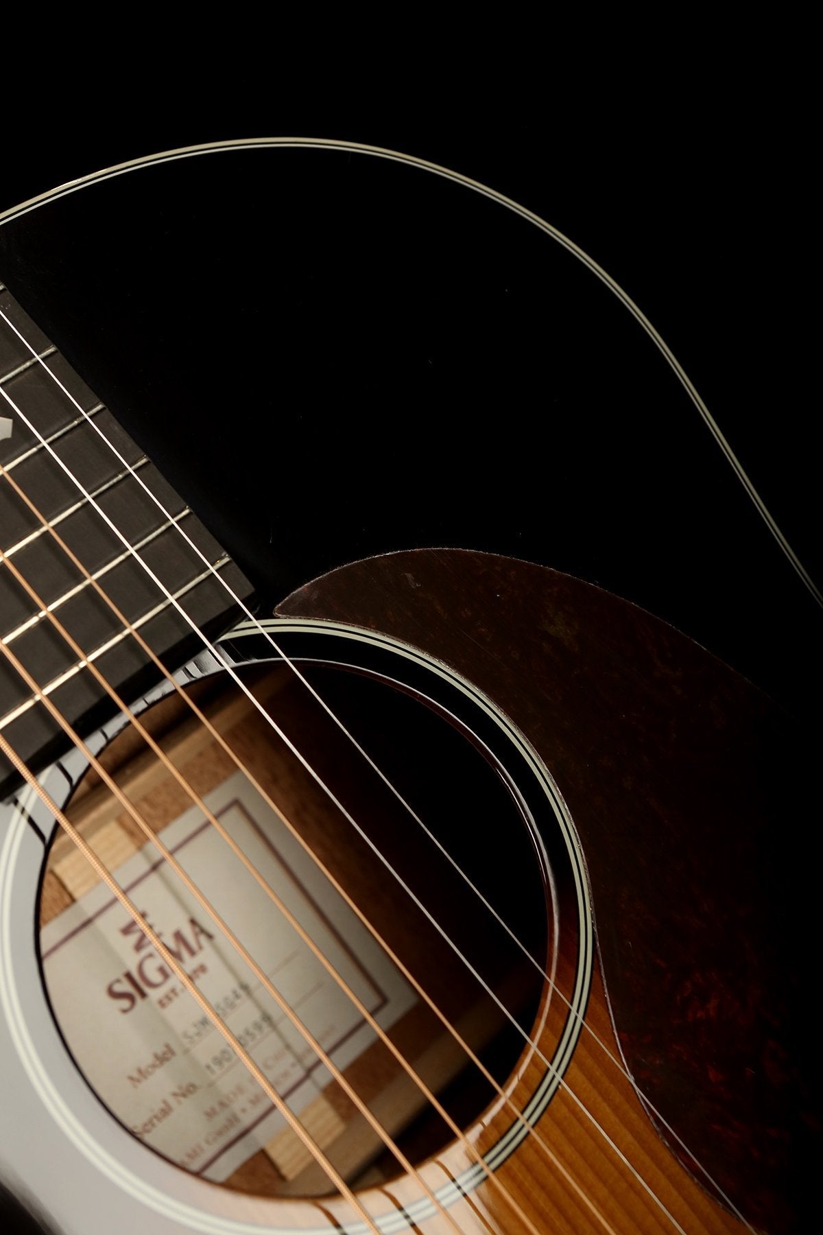 Sigma SJM-SG45+ All-Solid Slope Shoulder Dreadnought Acoustic Guitar - Acoustic Centre Music Store, Melbourne Australia