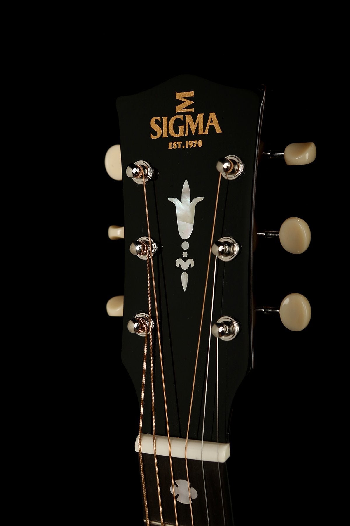 Sigma SJM-SG45+ All-Solid Slope Shoulder Dreadnought Acoustic Guitar - Acoustic Centre Music Store, Melbourne Australia