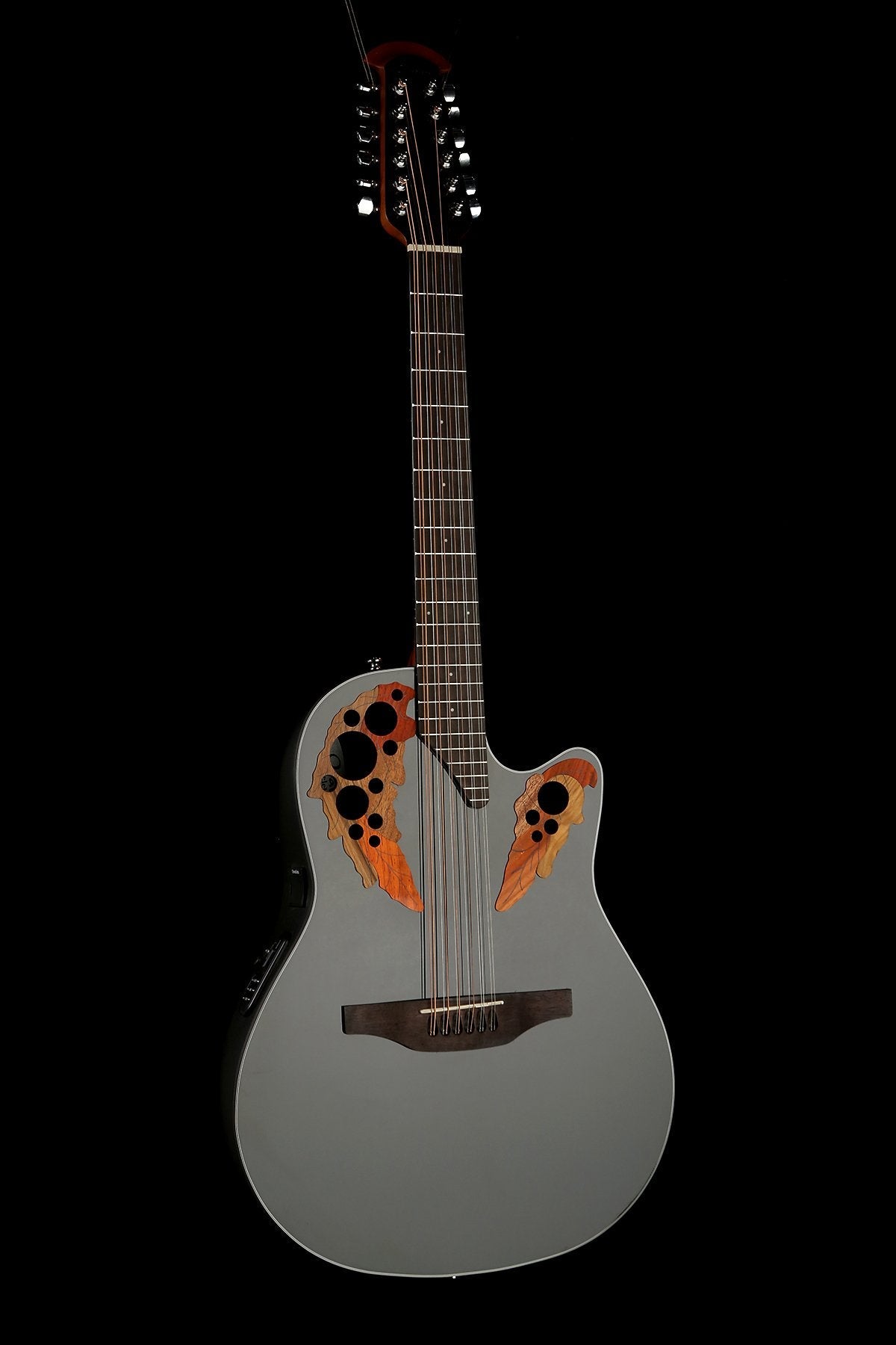 Ovation CE4412-5 Celebrity Elite Black 12-String Acoustic Electric Guitar - Acoustic Centre Music Store, Melbourne Australia