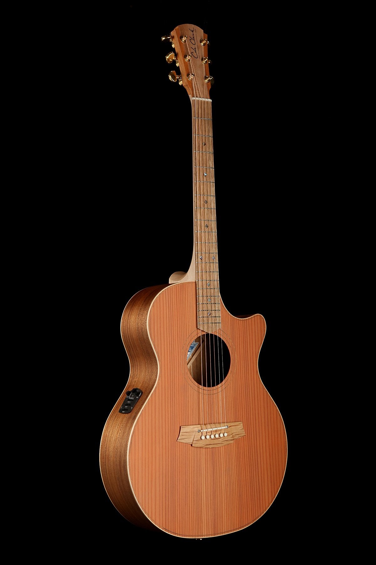 Cole Clark &#39;Angel&#39; AN2EC RDBL Redwood / Blackwood Acoustic Electric Guitar - Acoustic Centre Music Store, Melbourne Australia